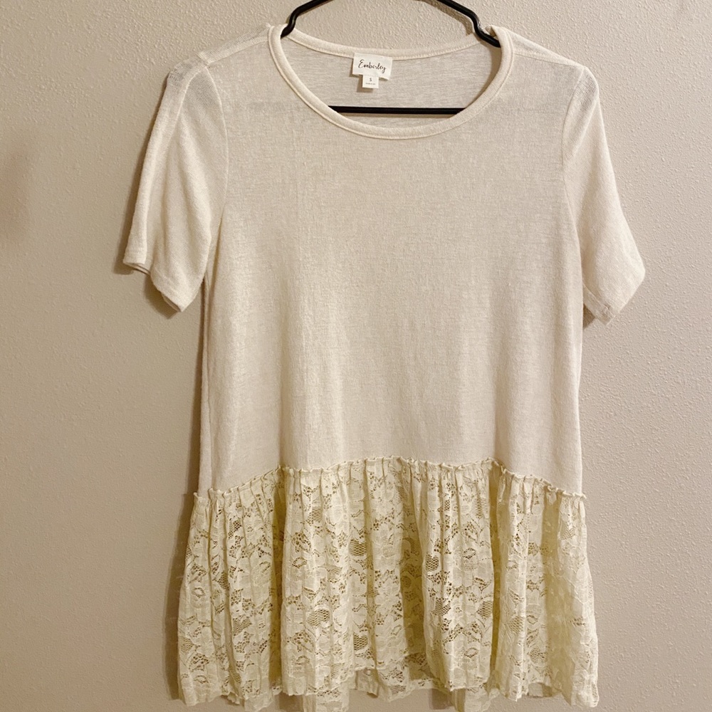 Emberley lace blouse